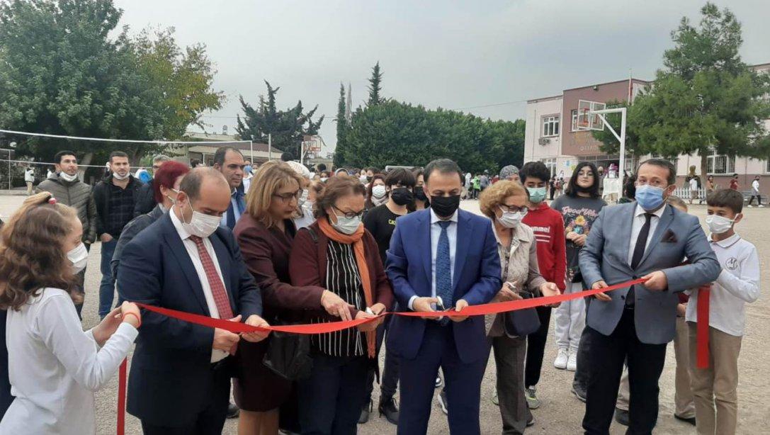 24 Kasım Öğretmenler Gününde Menteş Şehit Osman Köse Ortaokulu'nda Merhum Öğretmenimiz Ali ASLAN Kütüphanesi Açılışı Gerçekleştirildi