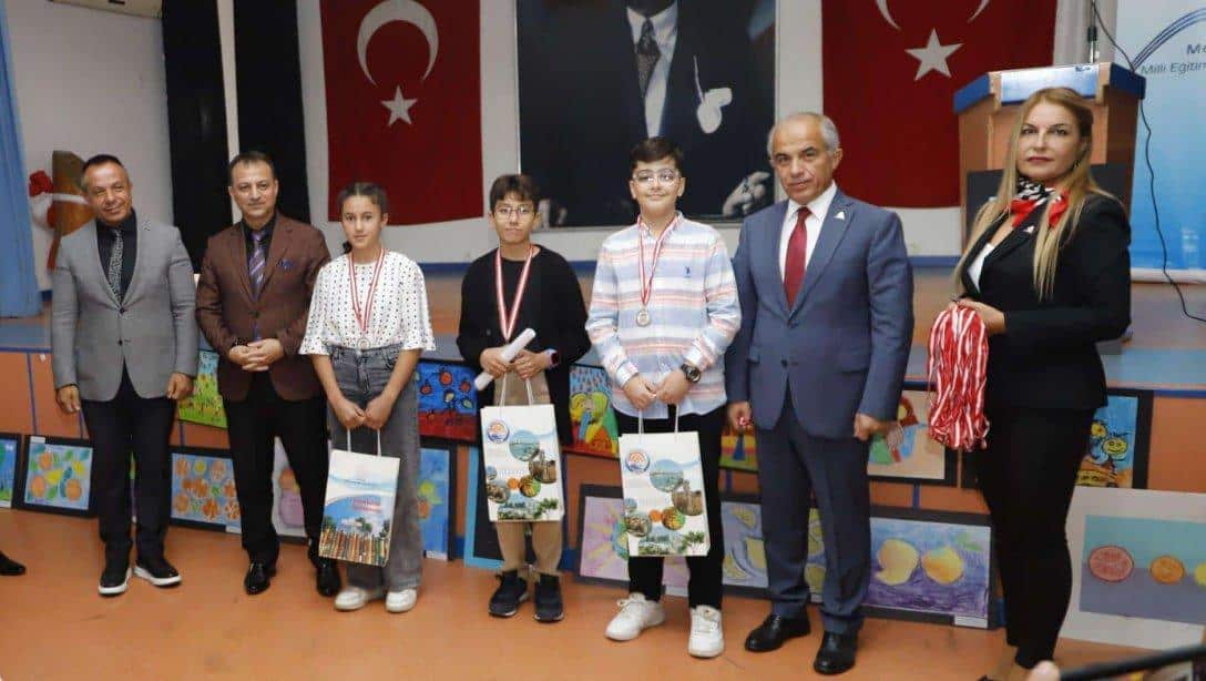 Mersin'de Turunçgil  Temalı Resim, Şiir ve Kompozisyon Yarışması Ödül Töreni Yapıldı