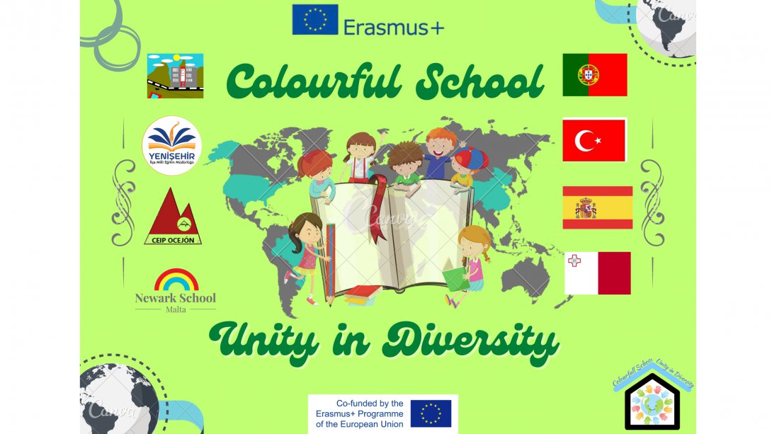 Müdürlüğümüzün ortağı olduğu Portekiz koordinatörlüğünde yürütülen Colourful School: Unity in Diversity Ka2 projemizin etkinlikleri başlamıştır.
