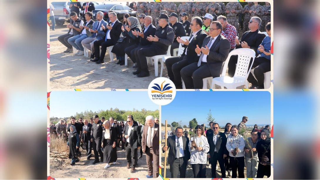 Şehidimiz Kübra Doğanay'ın doğum gününde fidan dikimi etkinliği gerçekleştirdi. 